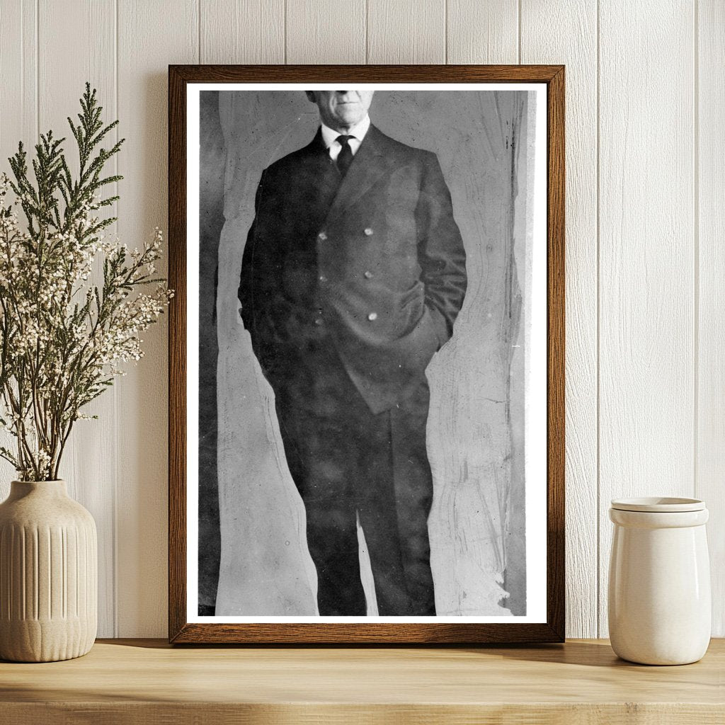 Historical Photo of Senator Harry Lane in Office