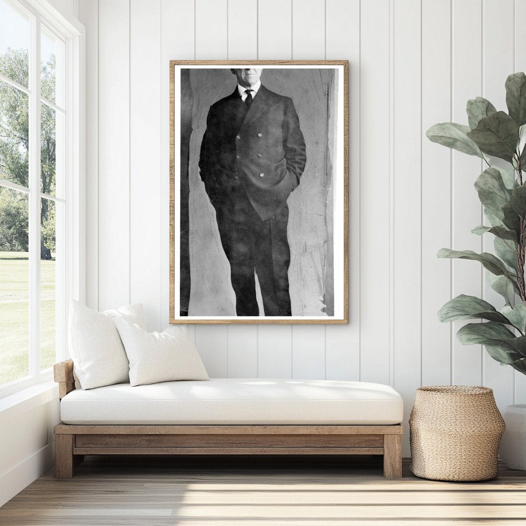 Historical Photo of Senator Harry Lane in Office