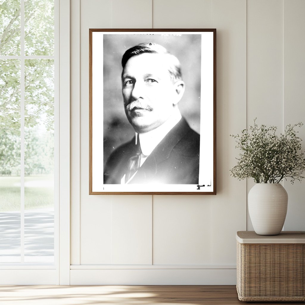 Historic Portrait of a Louisiana Political Leader