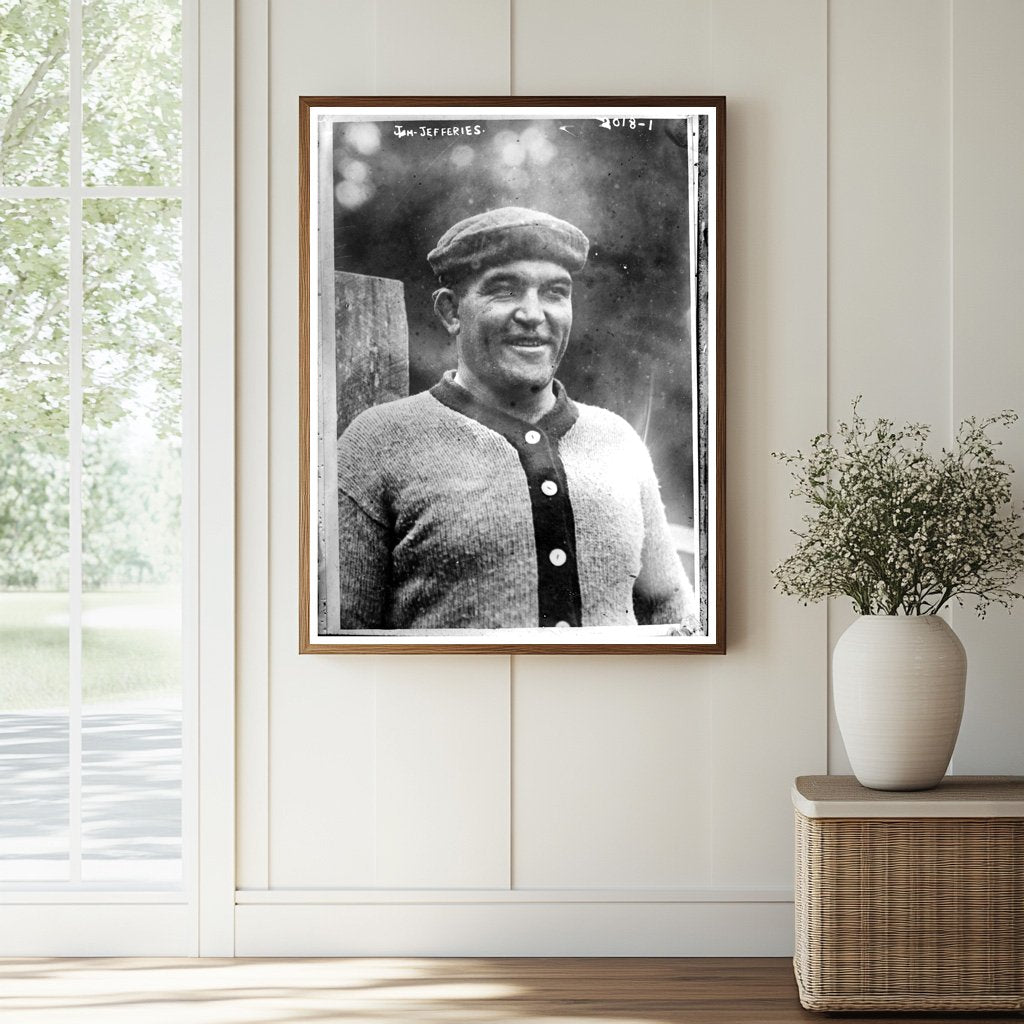 Champion Boxer Jim Jeffries: A Sporting Legend