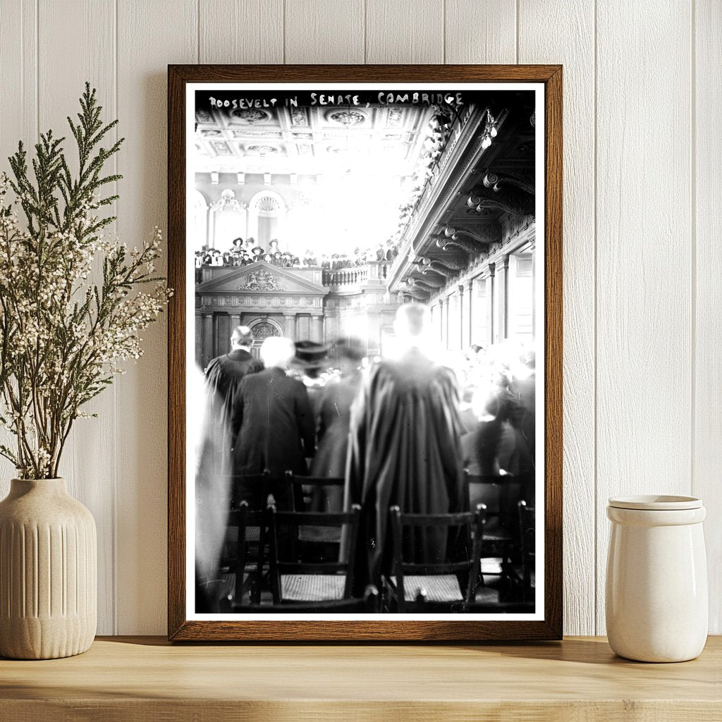 Roosevelts Early Senate Days in Cambridge