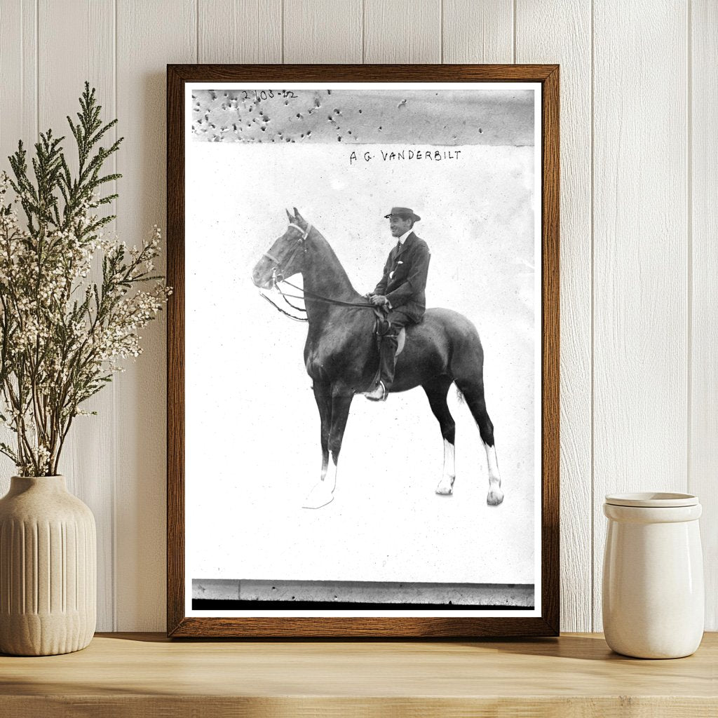 Early 20th Century Business Tycoon Portrait