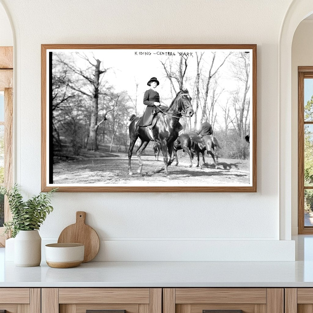 Leisurely Horseback Ride Through Central Park