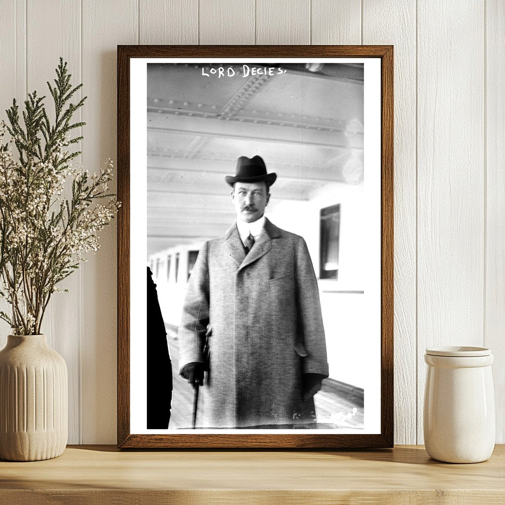 Regal Portrait of Lord Decies: A Glimpse into History