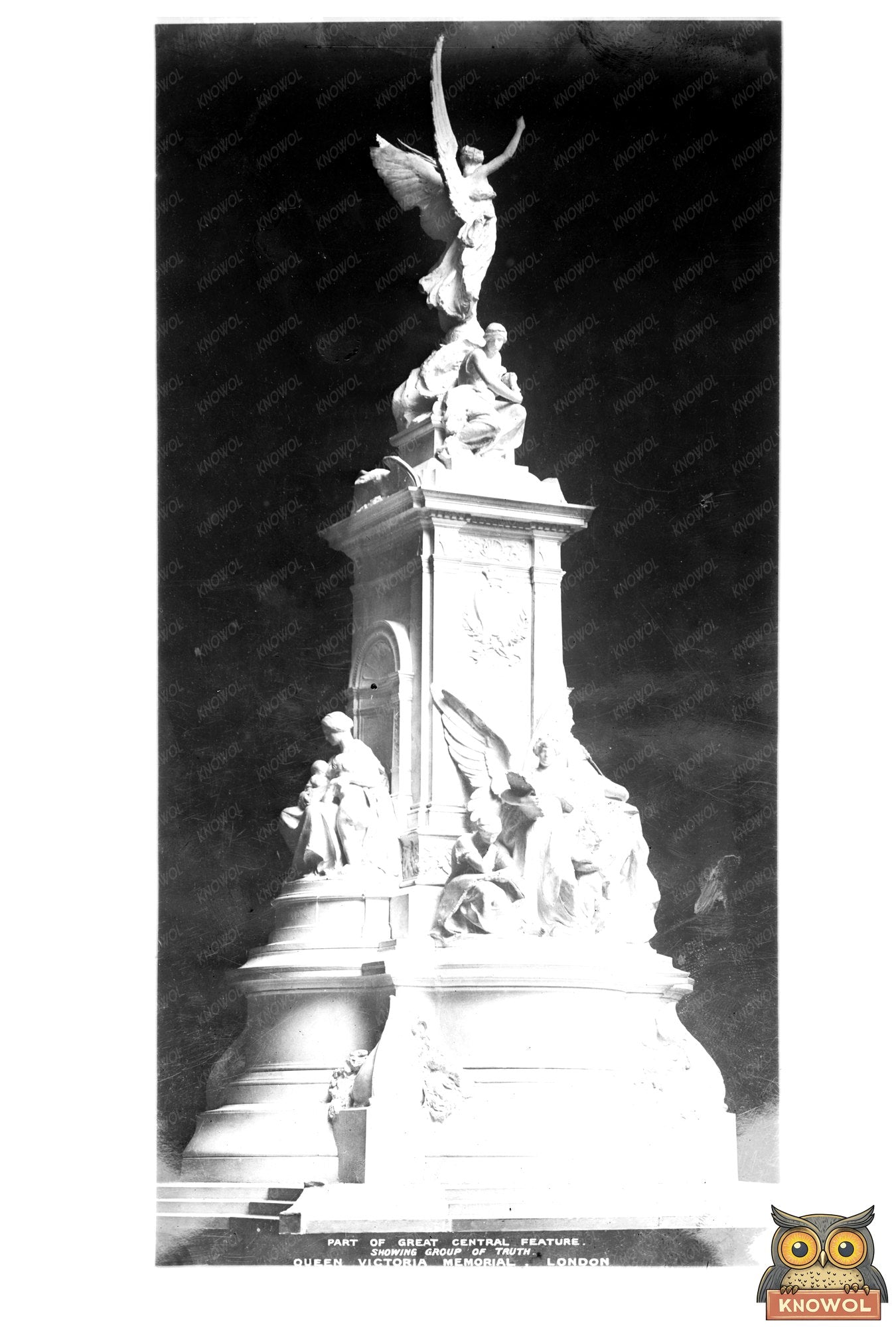 Queen Victoria Memorial: A Glimpse of History, Circa 1910