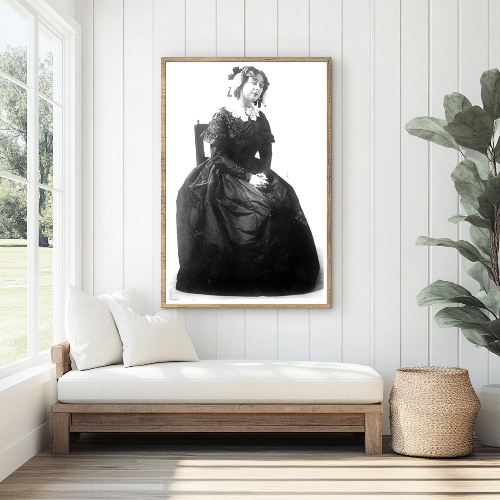 Georgiana Vesey: 1911 Theatrical Elegance Captured