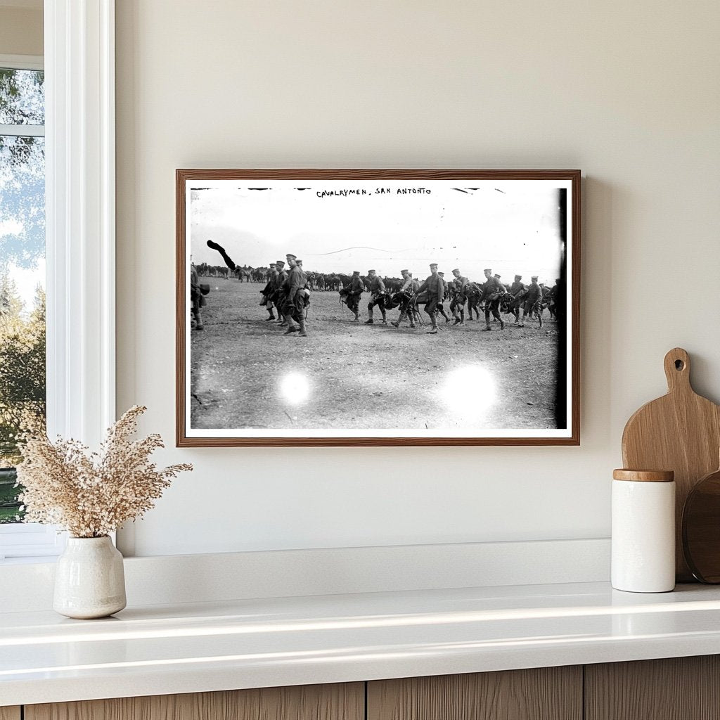 Cavalrymen on Patrol: San Antonio, 1910-1915
