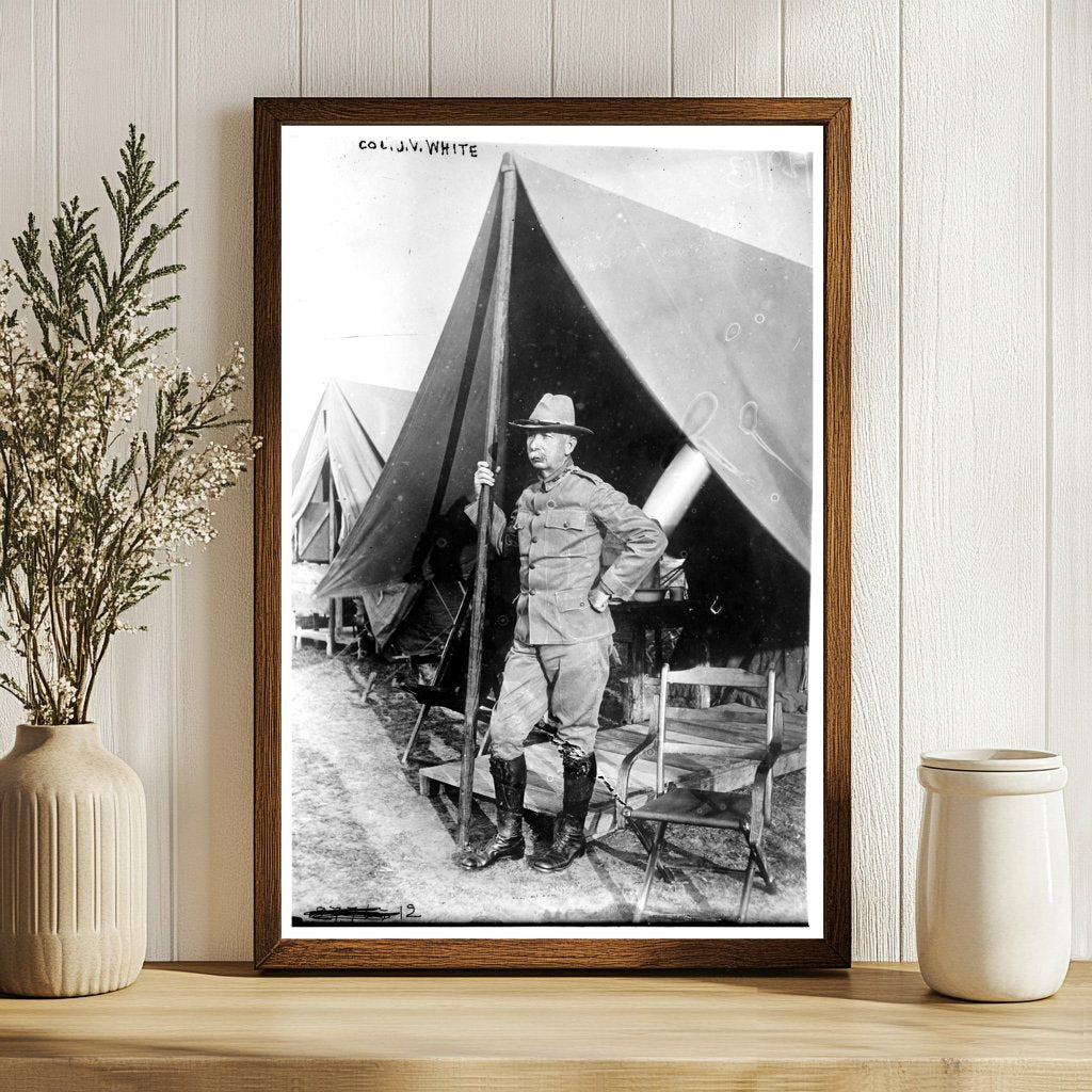 1913 Portrait of a Distinguished Military Colonel