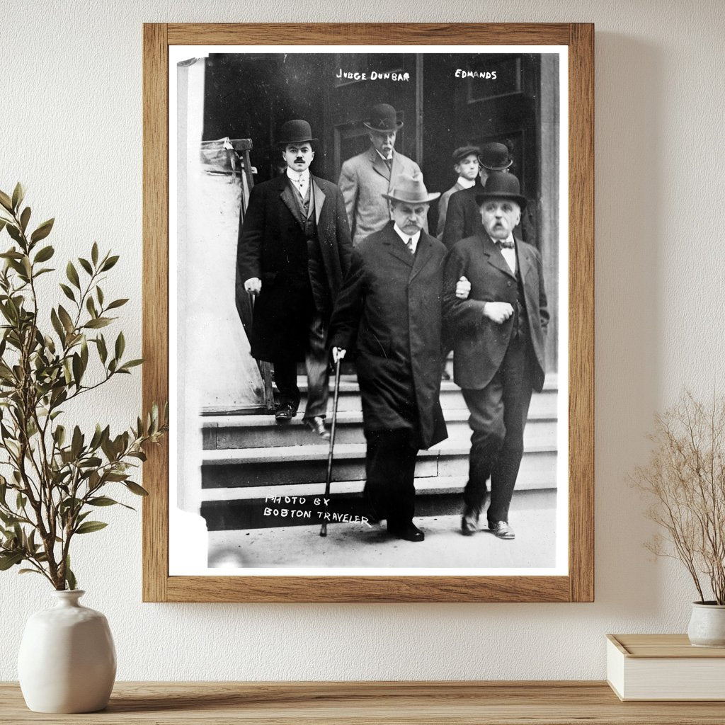Historic Portrait of Judge Dunbar & George Edmands