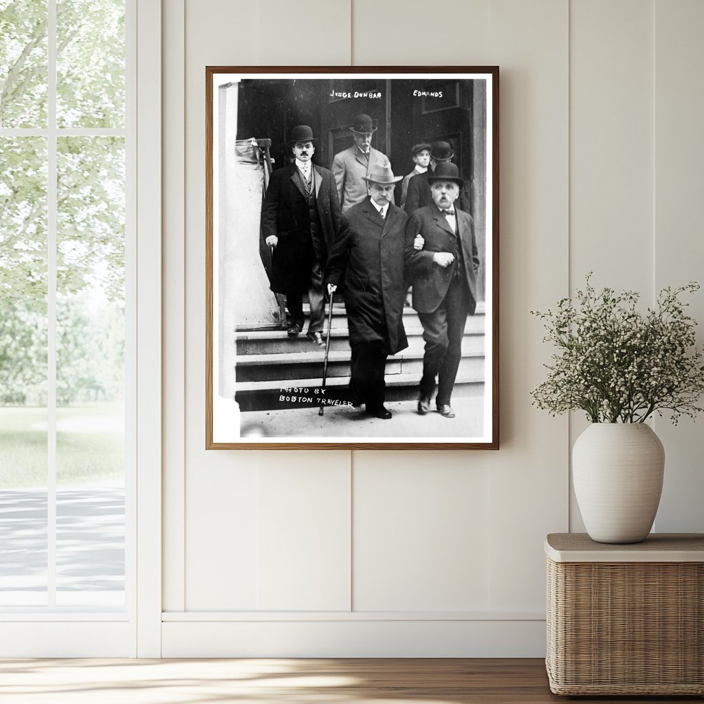 Historic Portrait of Judge Dunbar & George Edmands