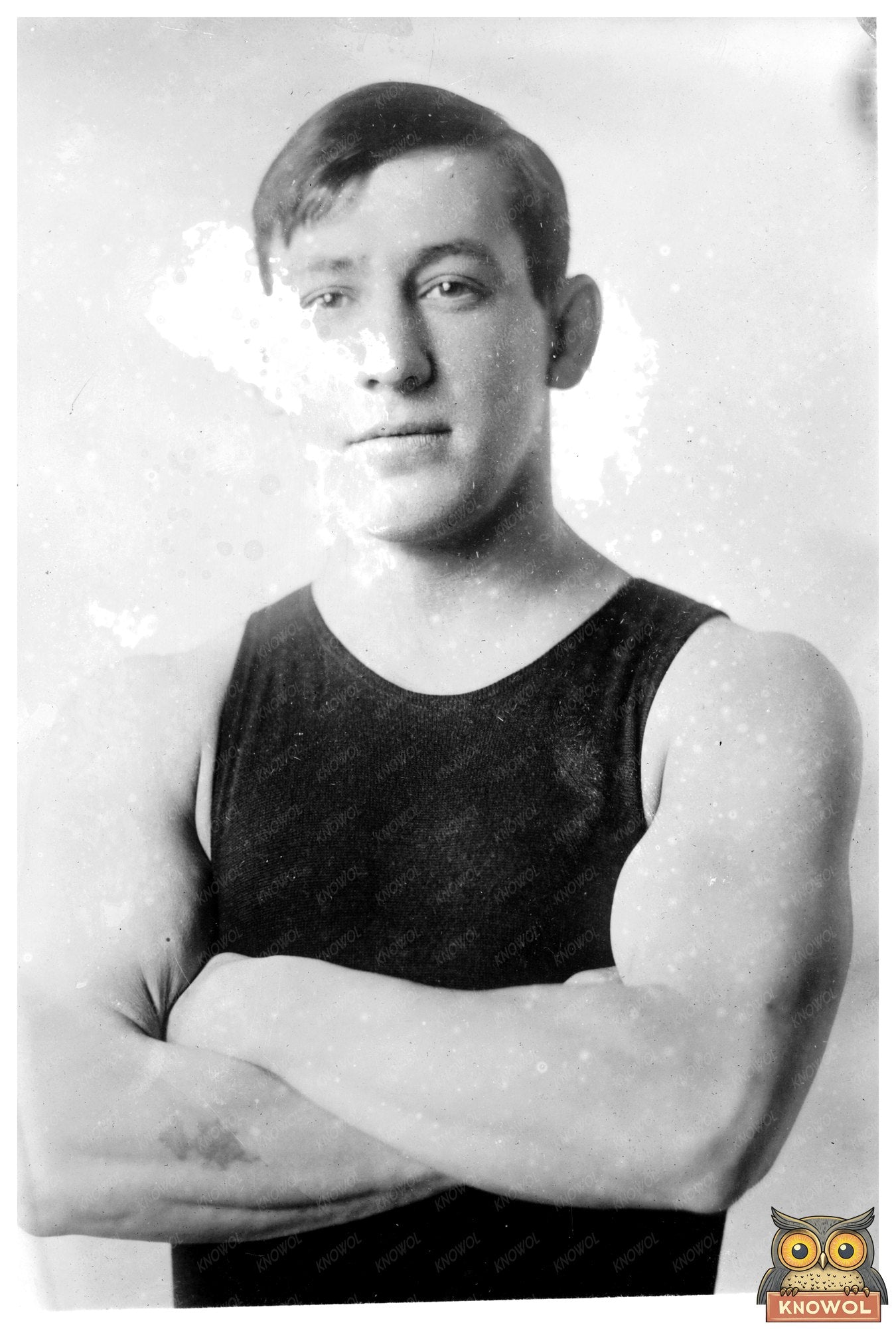Vintage Boxing Match with Sailor Jack, 1910s