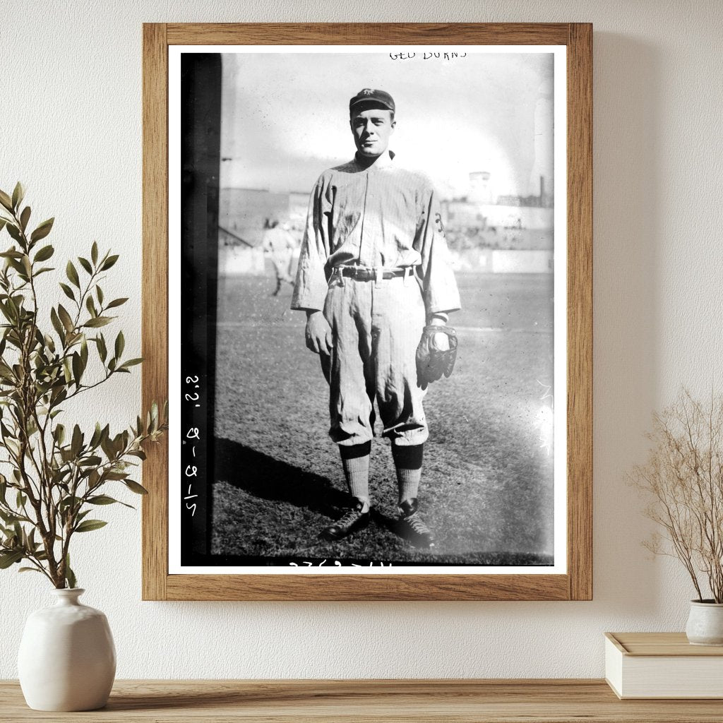 1911 New York NL Outfielder in Action