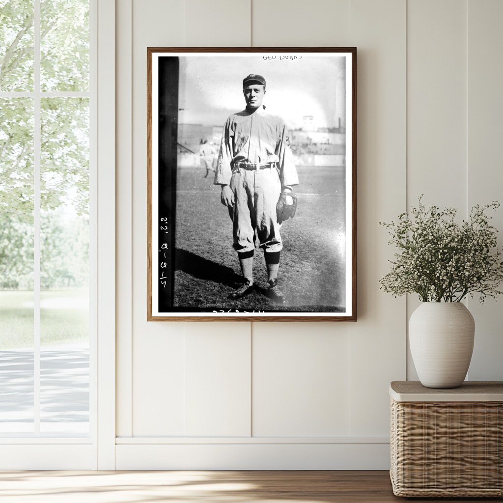 1911 New York NL Outfielder in Action