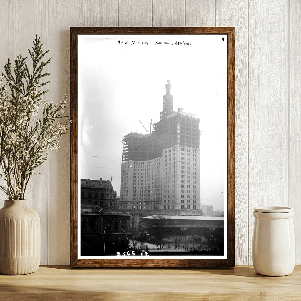 Majestic Early 20th-Century NYC Municipal Building