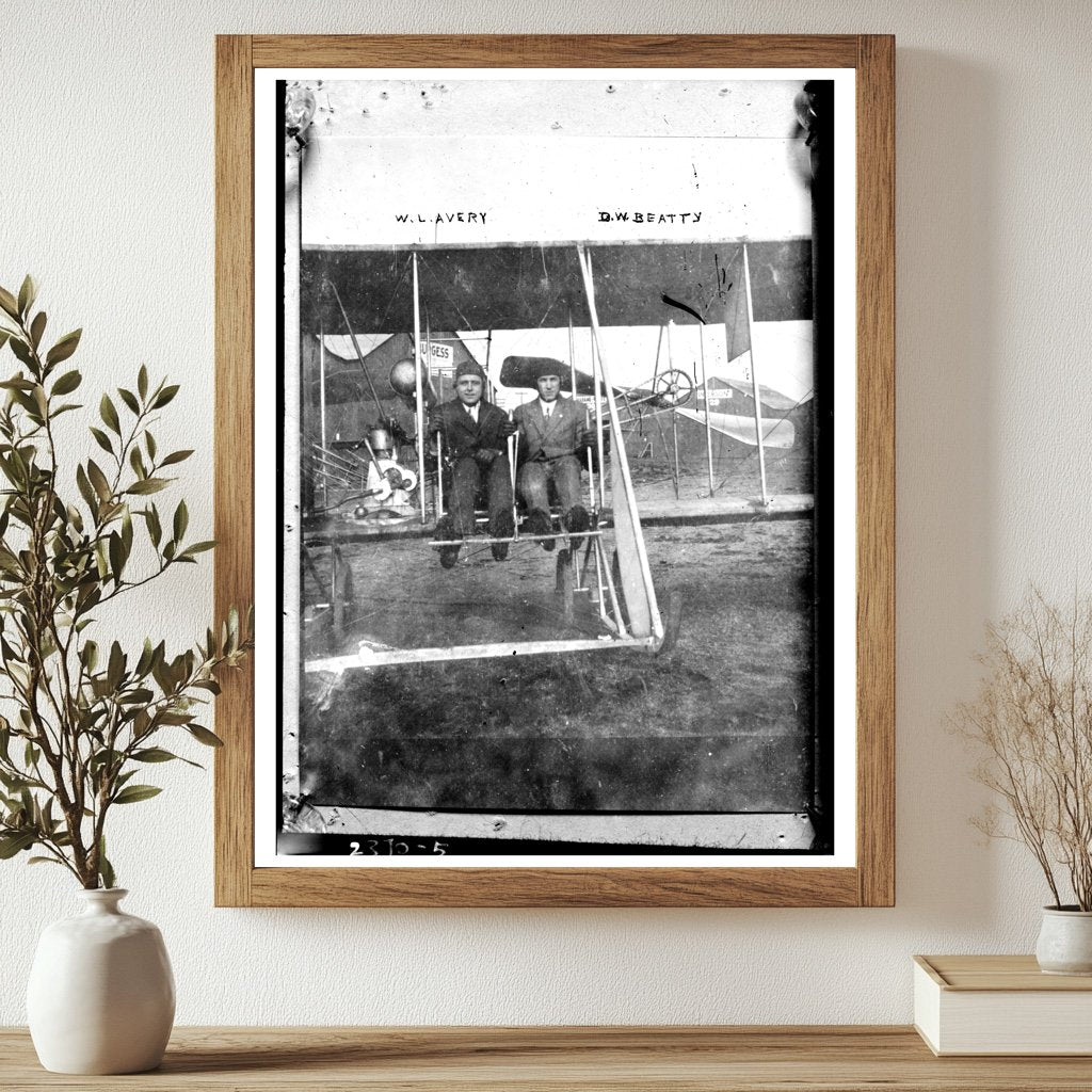 1911 Vintage Portrait: Friendship of Avery & Beatty