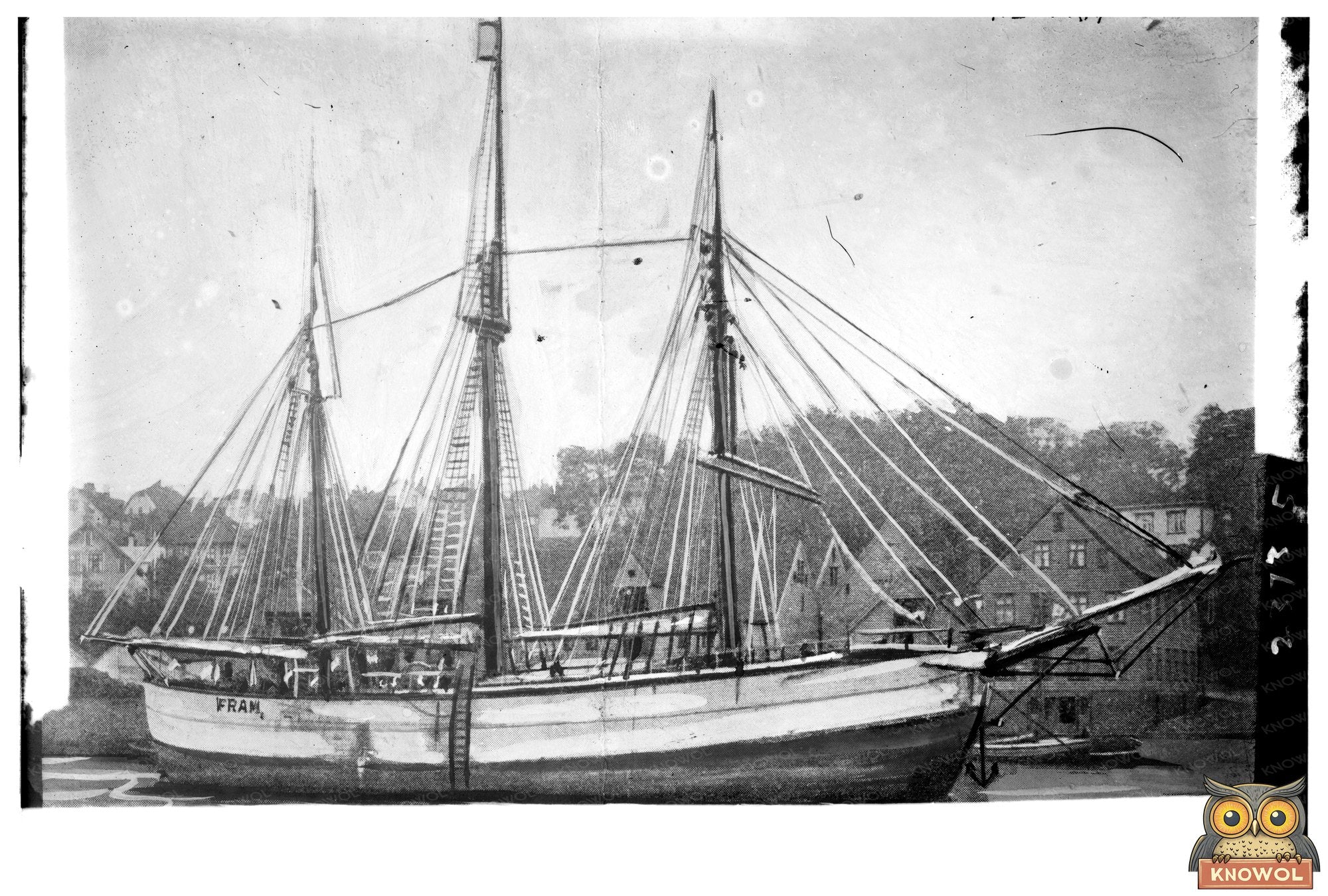 Exploring the Arctic: The Iconic Fram Ship, 1910s