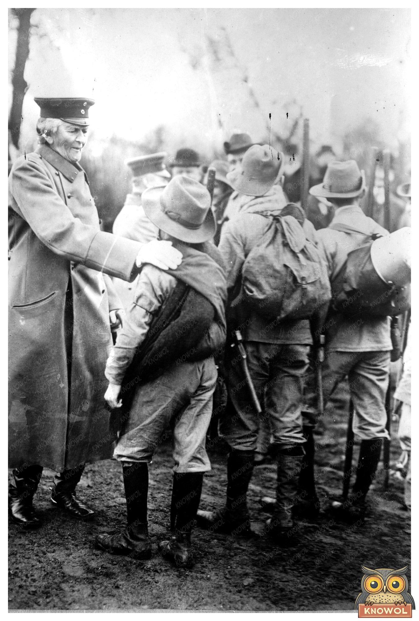 Historic Gathering: Count Haeseler with German Scouts