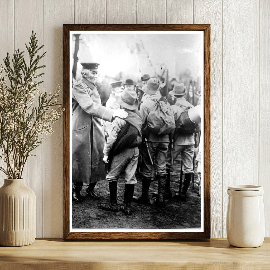 Historic Gathering: Count Haeseler with German Scouts