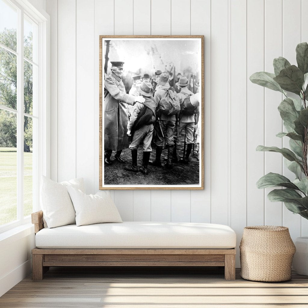 Historic Gathering: Count Haeseler with German Scouts