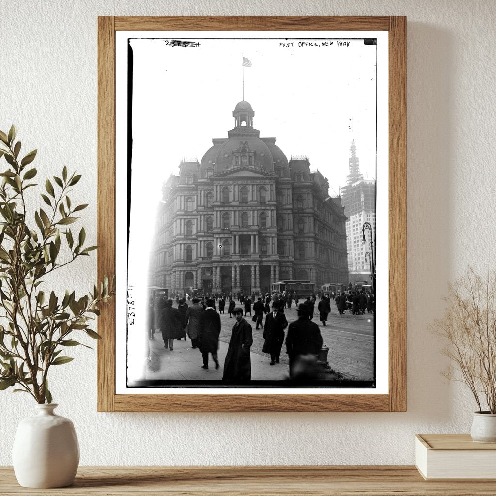 Early 1910s New York Post Office: Urban Growth Era