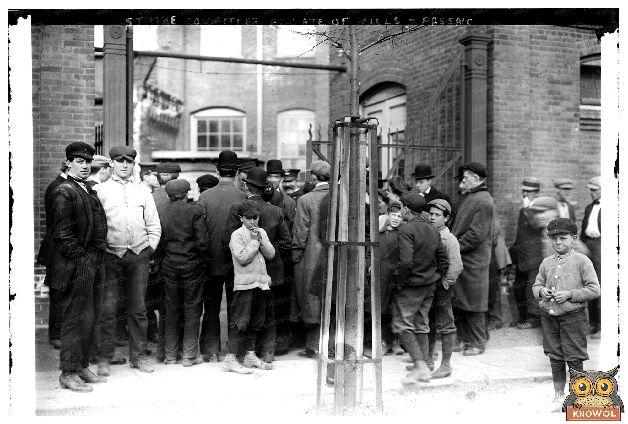Historic Labor Strike Committee at Passaic Mills