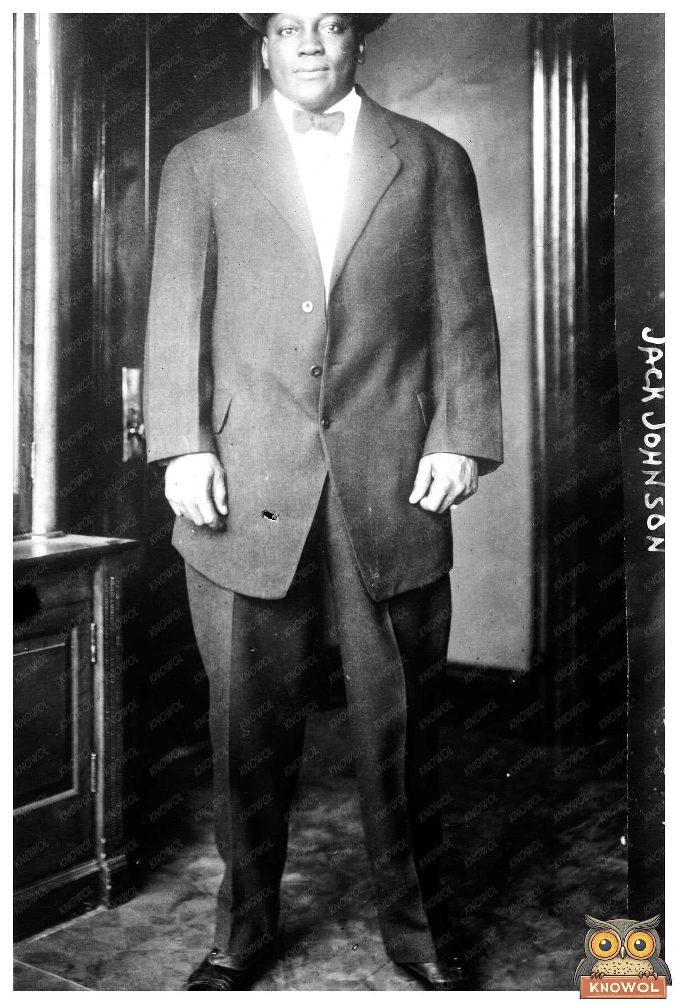 Historic Image of Jack Johnson: Boxings Trailblazer