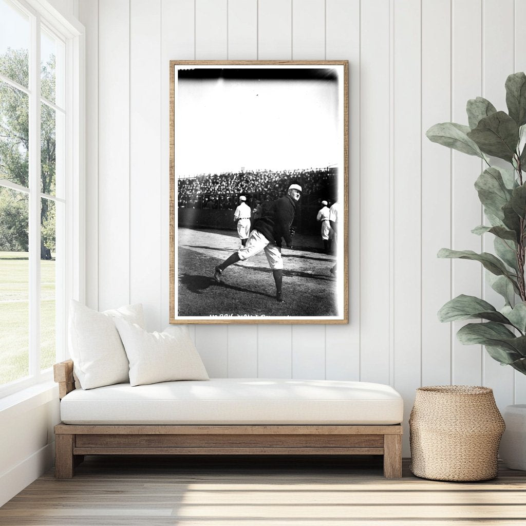 Vintage 1912 Baseball Legend Harry Wolverton Portrait