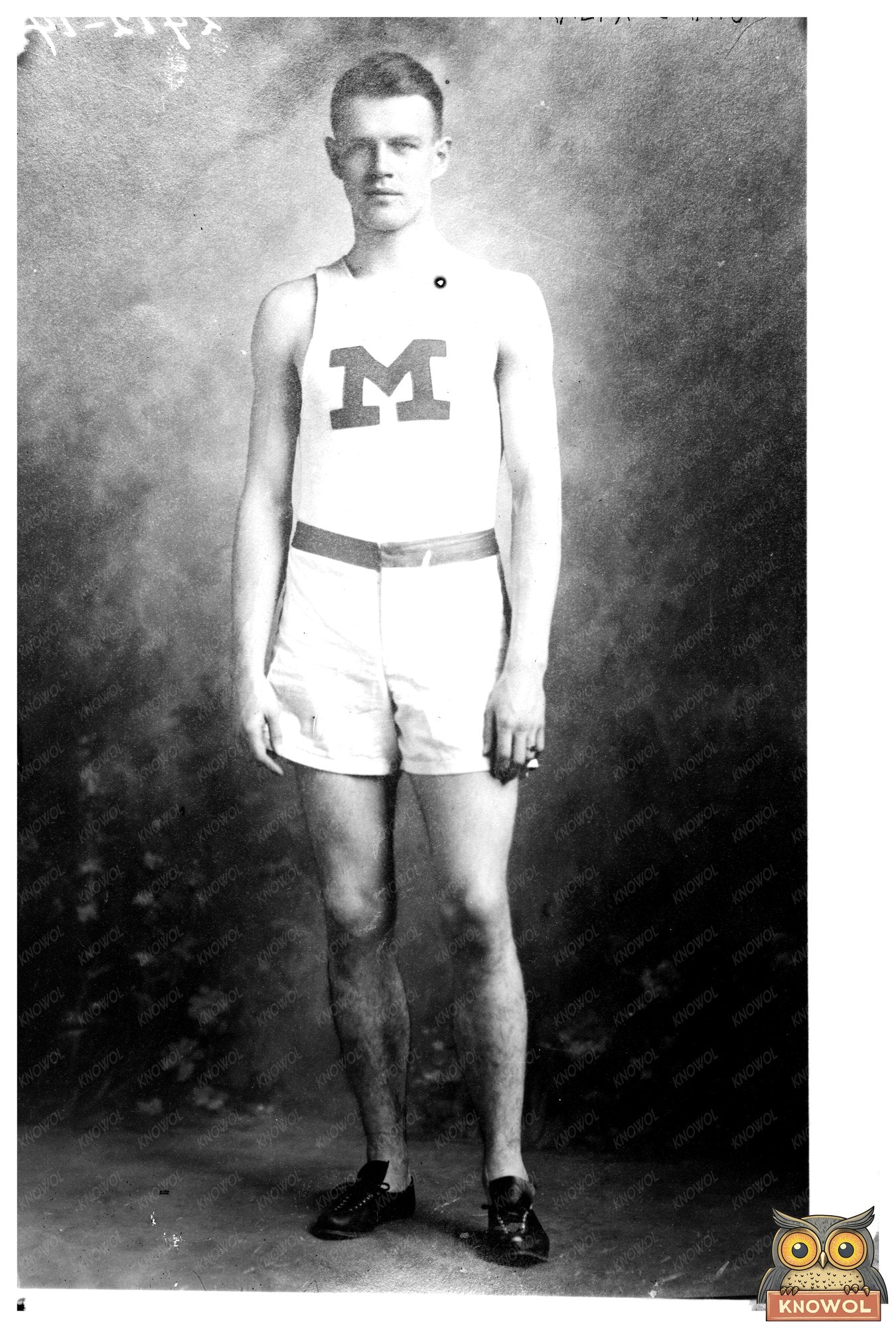 Historic Olympic Gold Medalist in Action, 1912