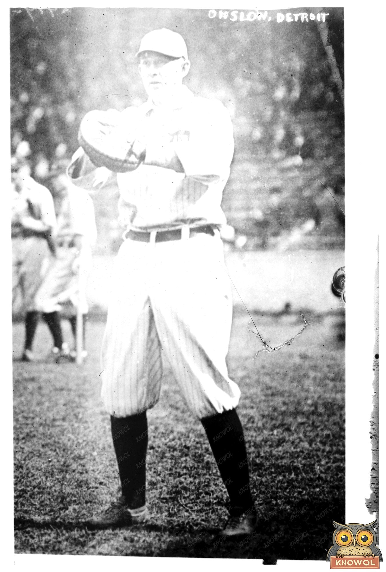 Historic 1912 Baseball Scene in Detroit, Alabama