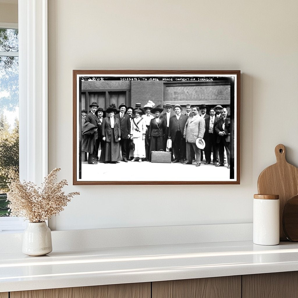 Historic Bull Moose Convention Delegates, 1912