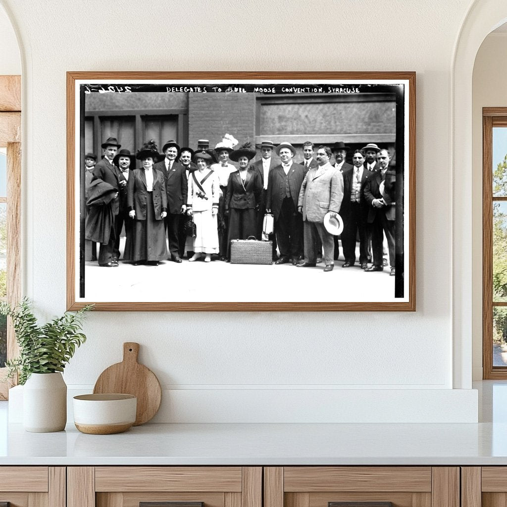 Historic Bull Moose Convention Delegates, 1912