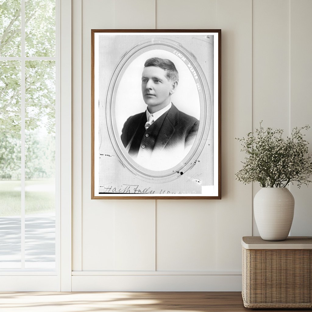Oklahoma Pioneer Portrait from Early 1910s Era
