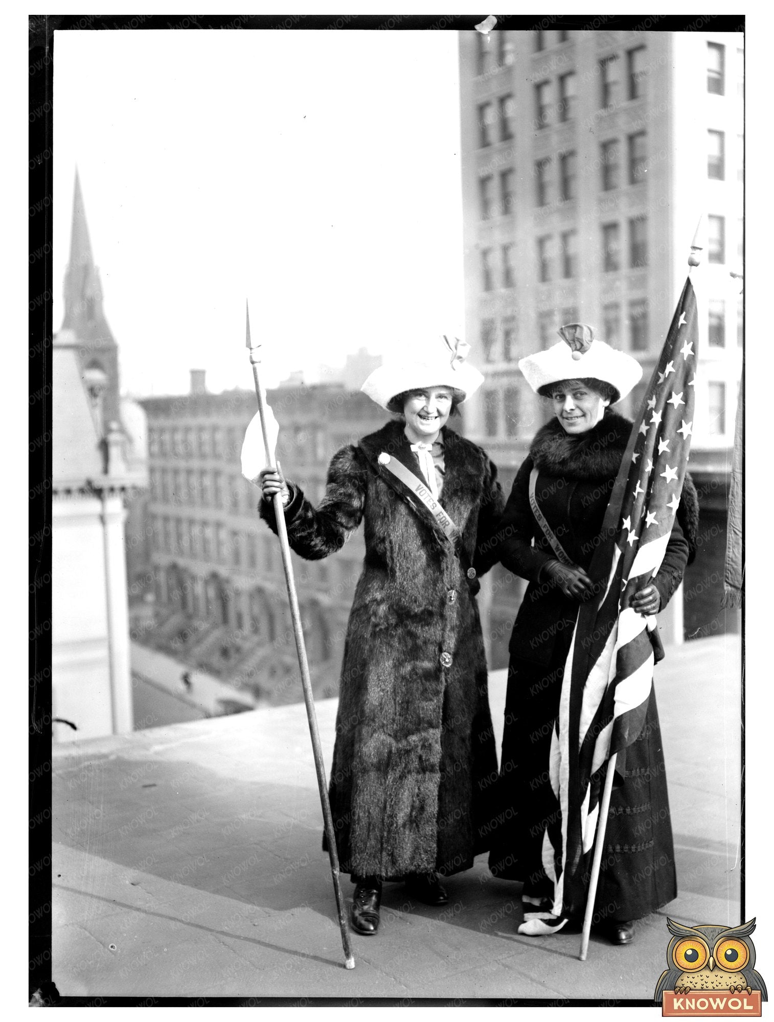 Empowered Suffragettes Rallying for Womens Rights – KNOWOL