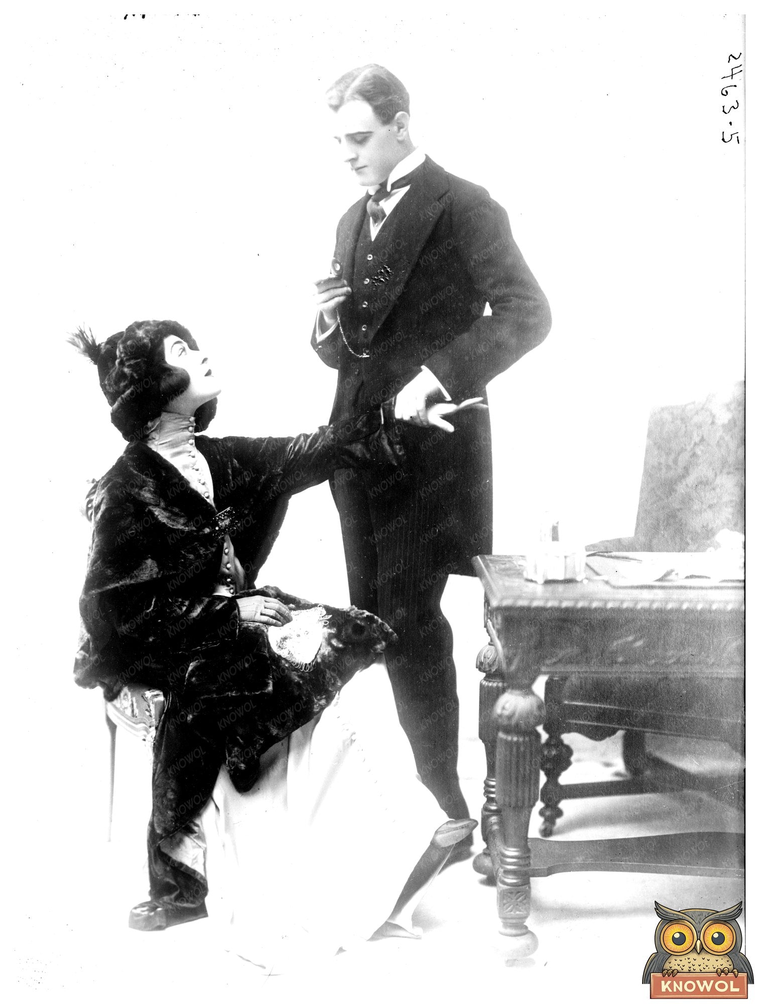 Intimate Encounter: Nazimova & Bryant, 1912