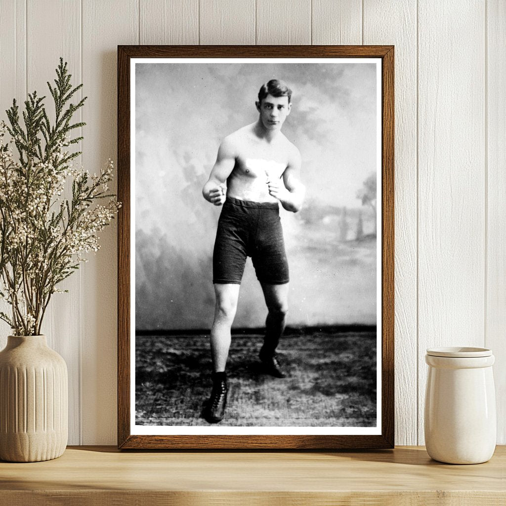 Vintage Boxing Champion Joe Mandot Circa 1910
