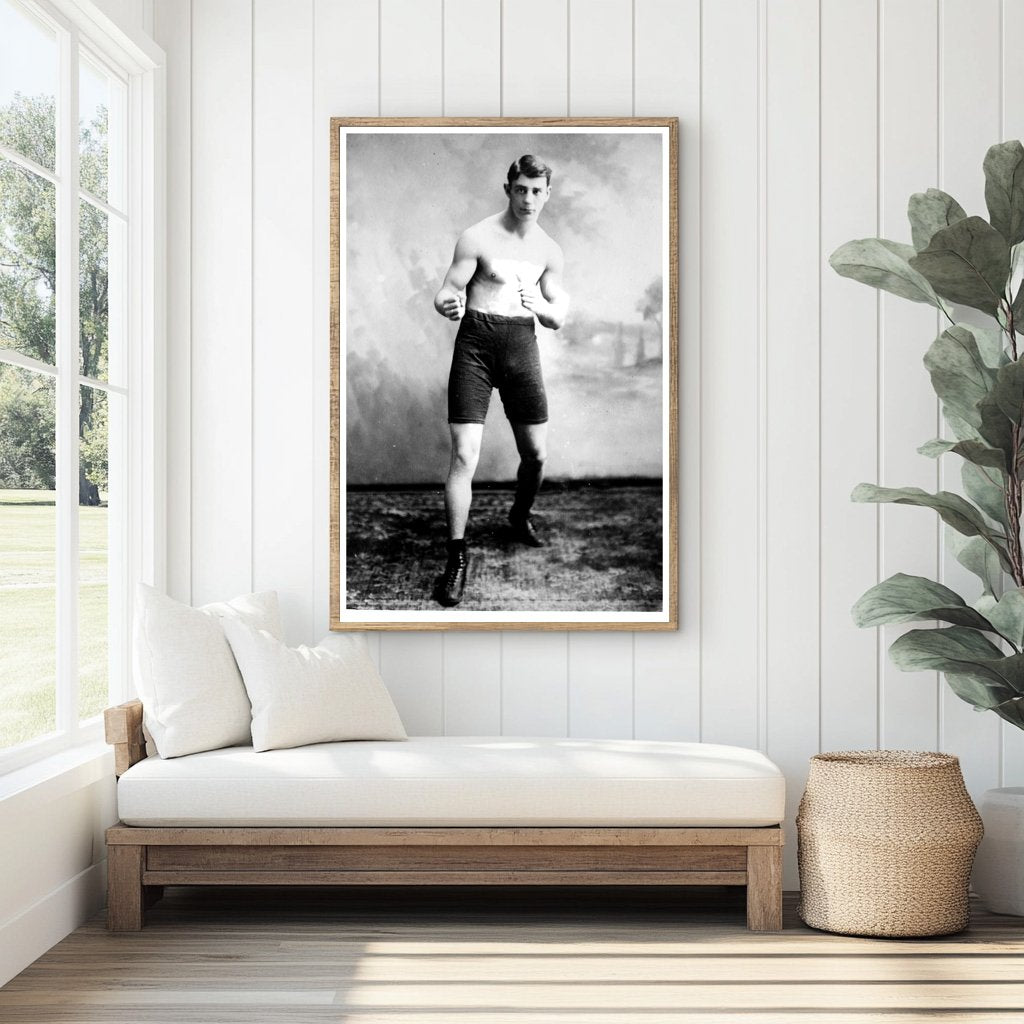 Vintage Boxing Champion Joe Mandot Circa 1910