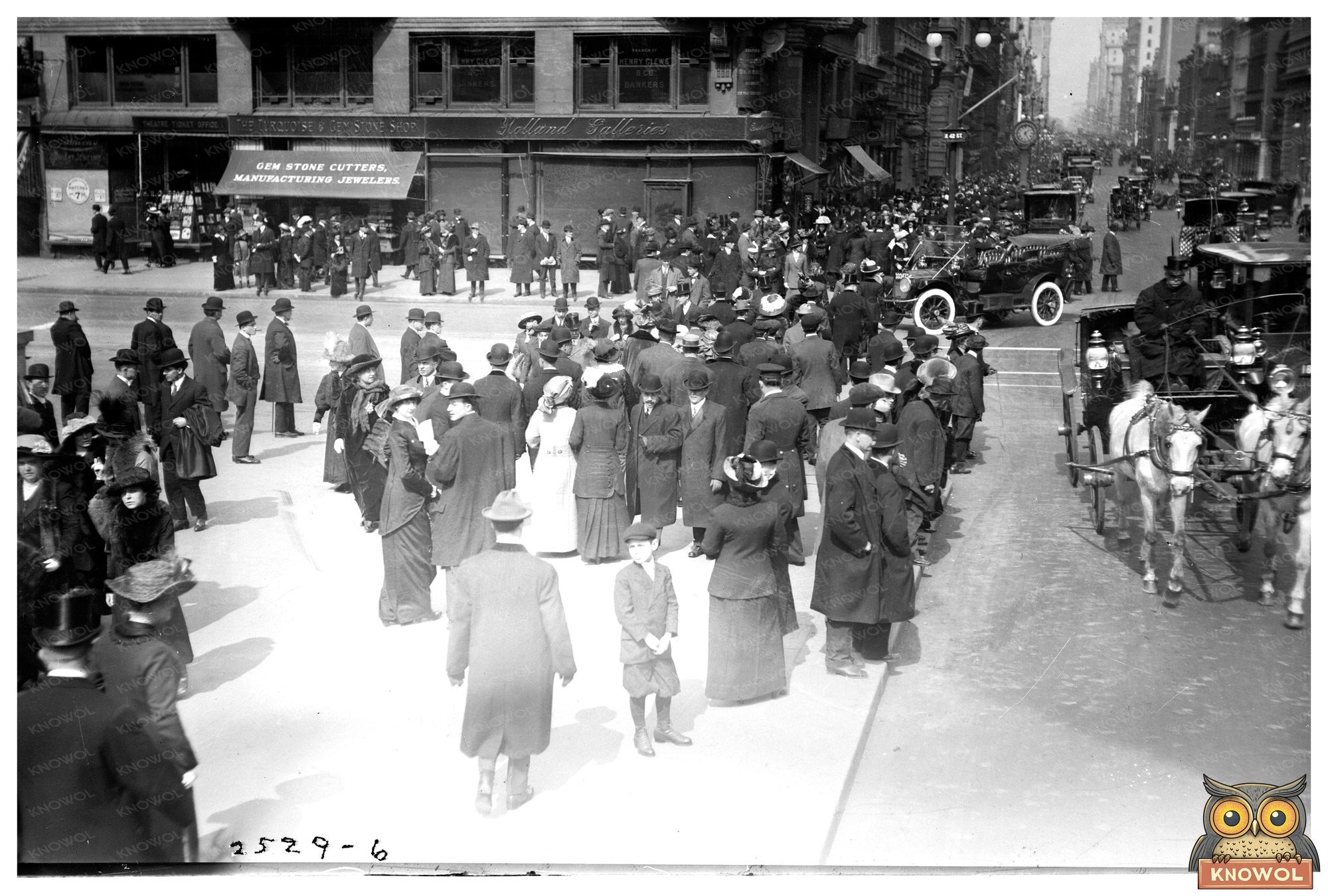 Easter Celebration on 5th Avenue, NYC, 1913