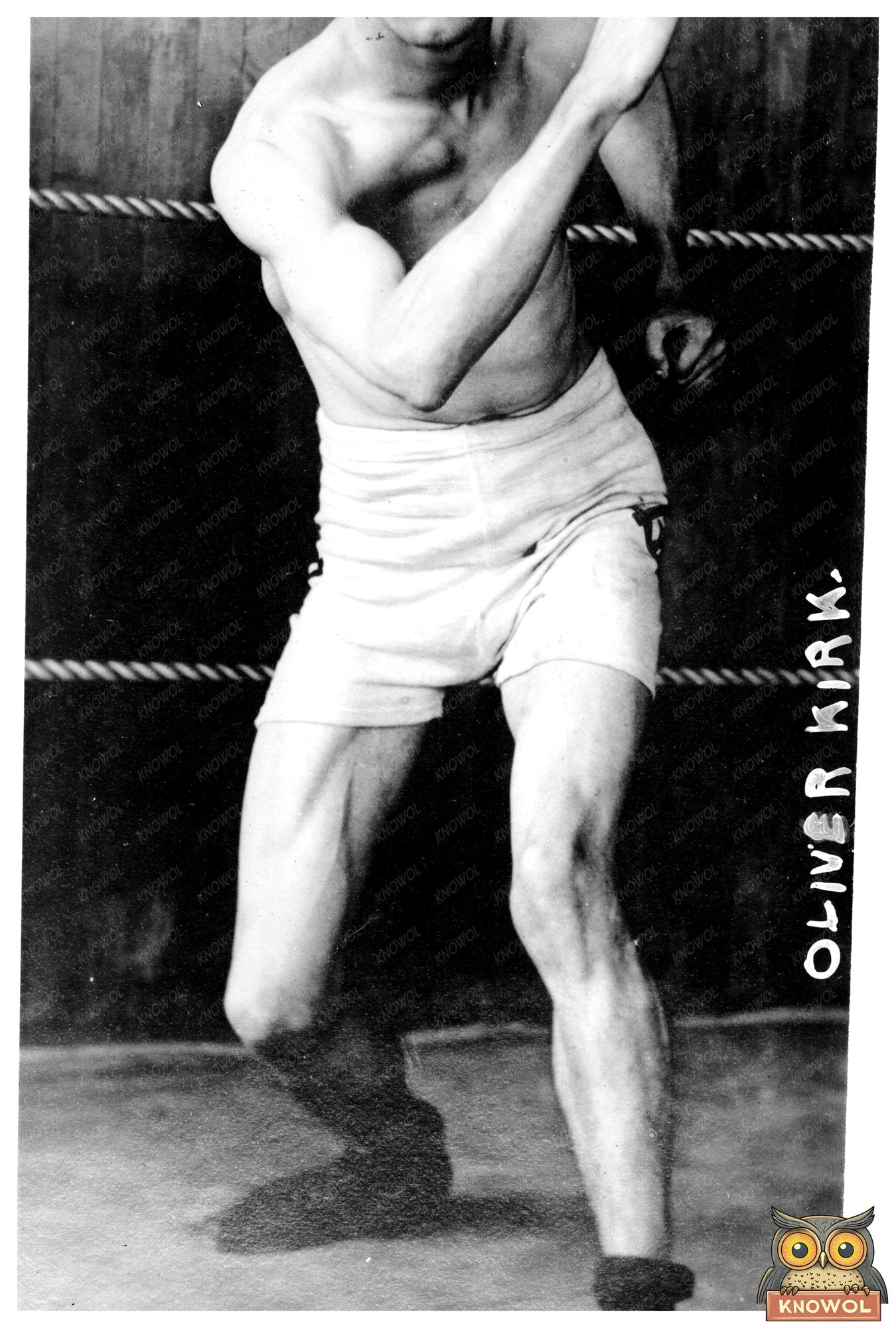Legendary American Boxer in Early 20th Century