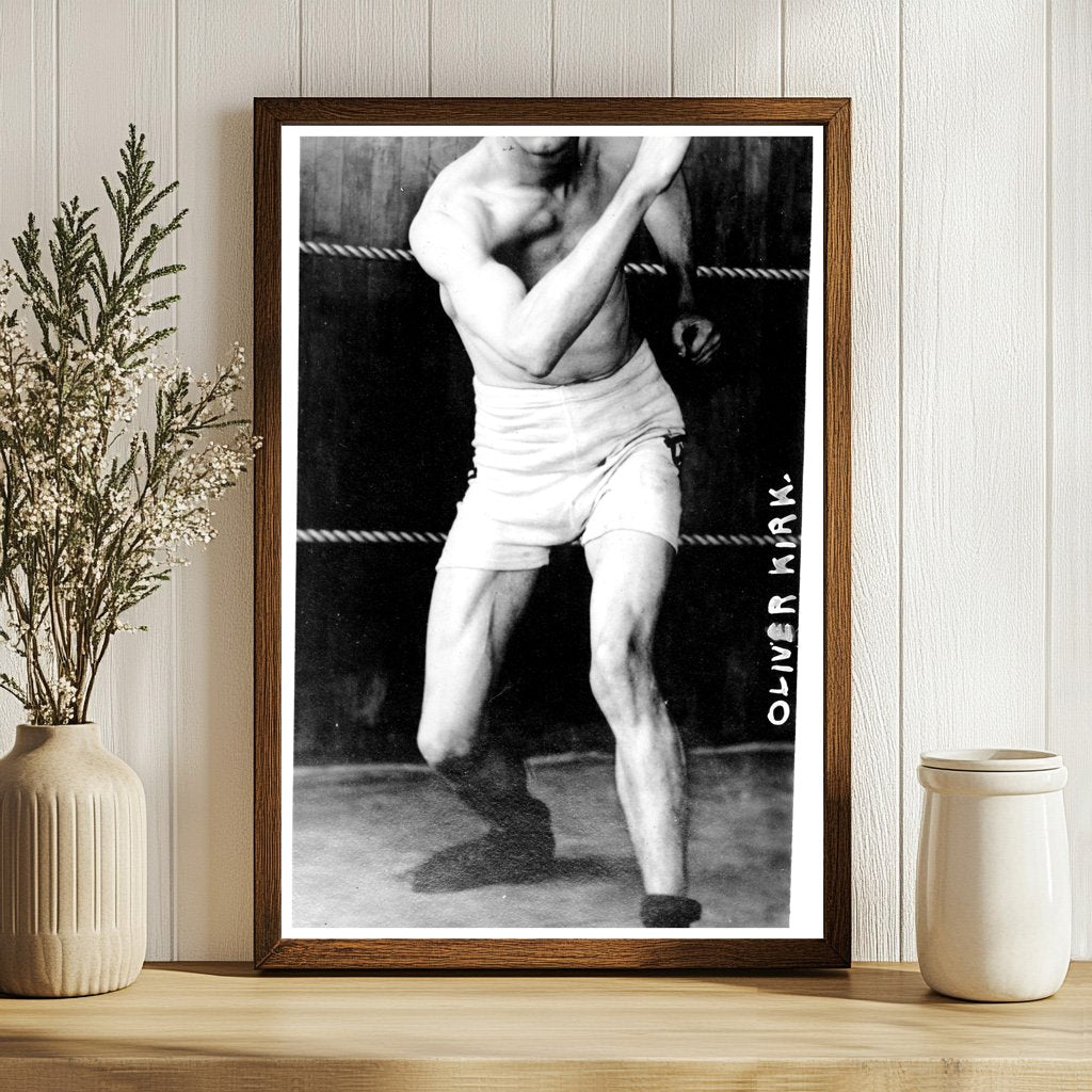 Legendary American Boxer in Early 20th Century