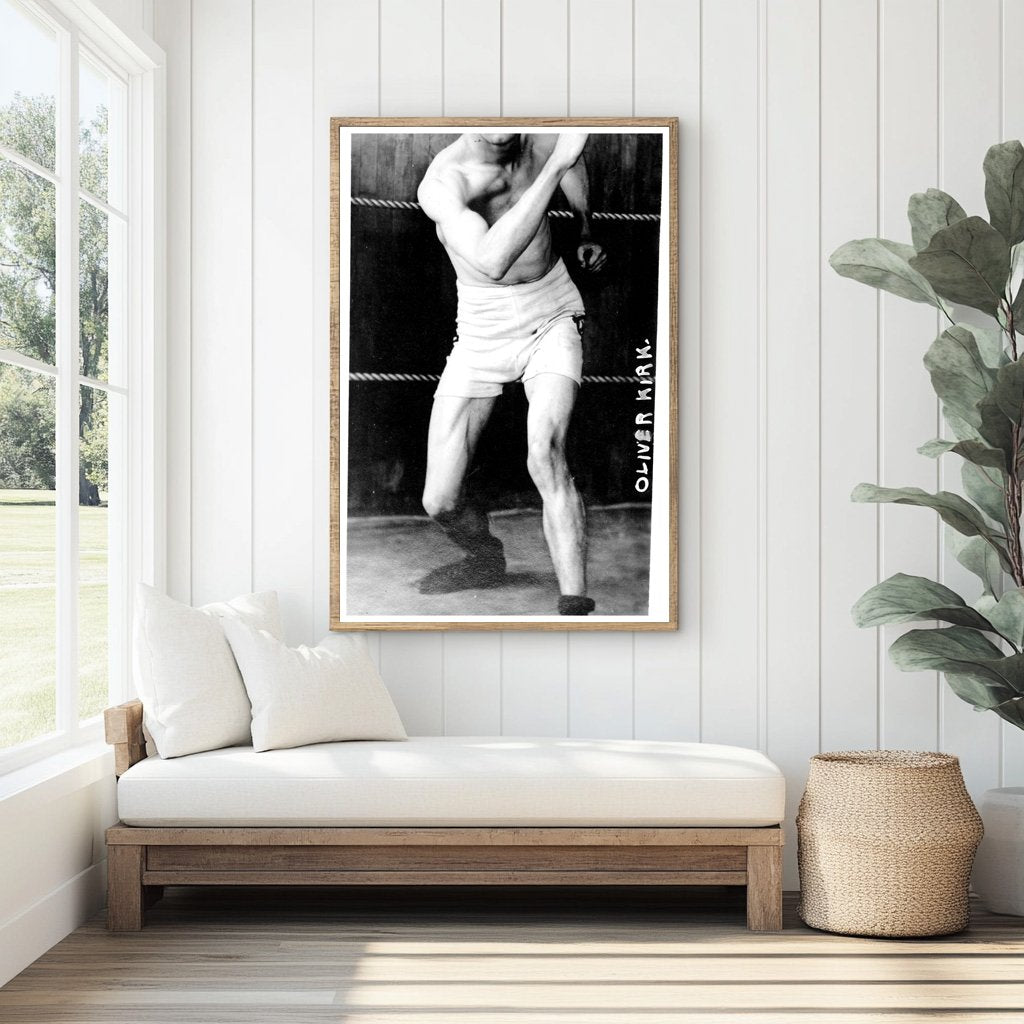 Legendary American Boxer in Early 20th Century