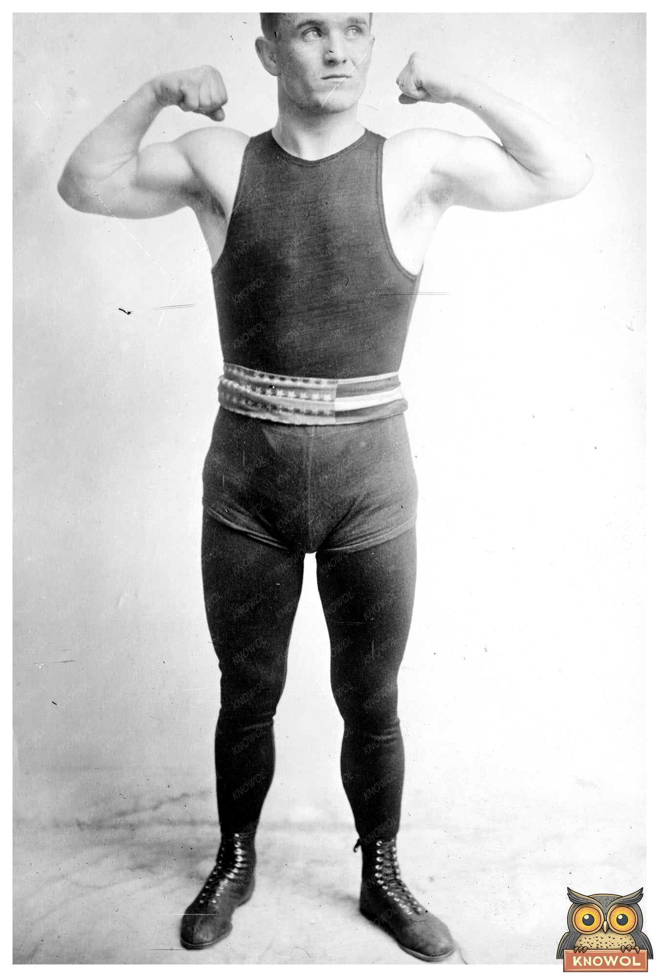 Early 20th Century Labor Leader in Action