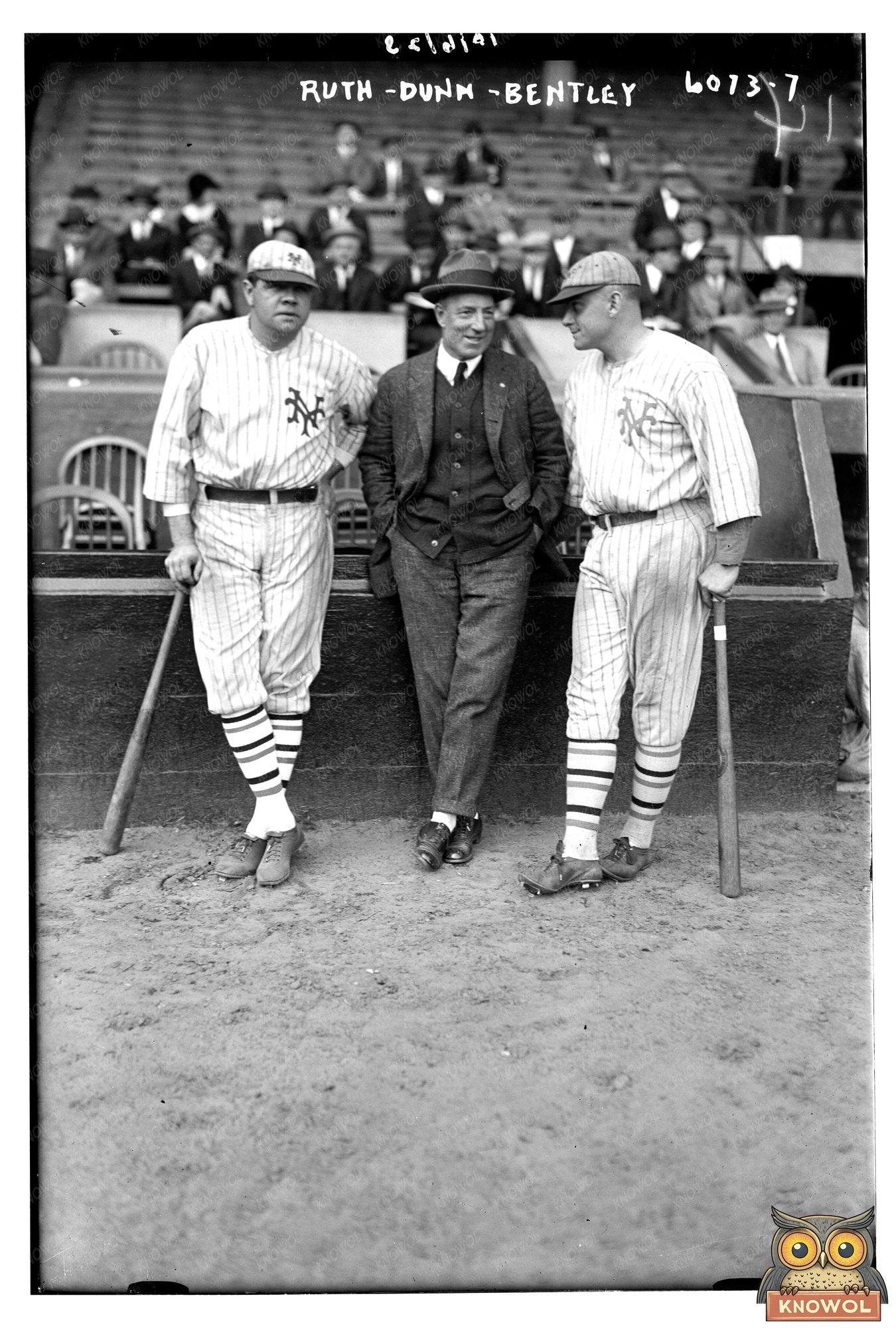 Babe Ruth & Jack Bentley: Giants Exhibition Game 1923