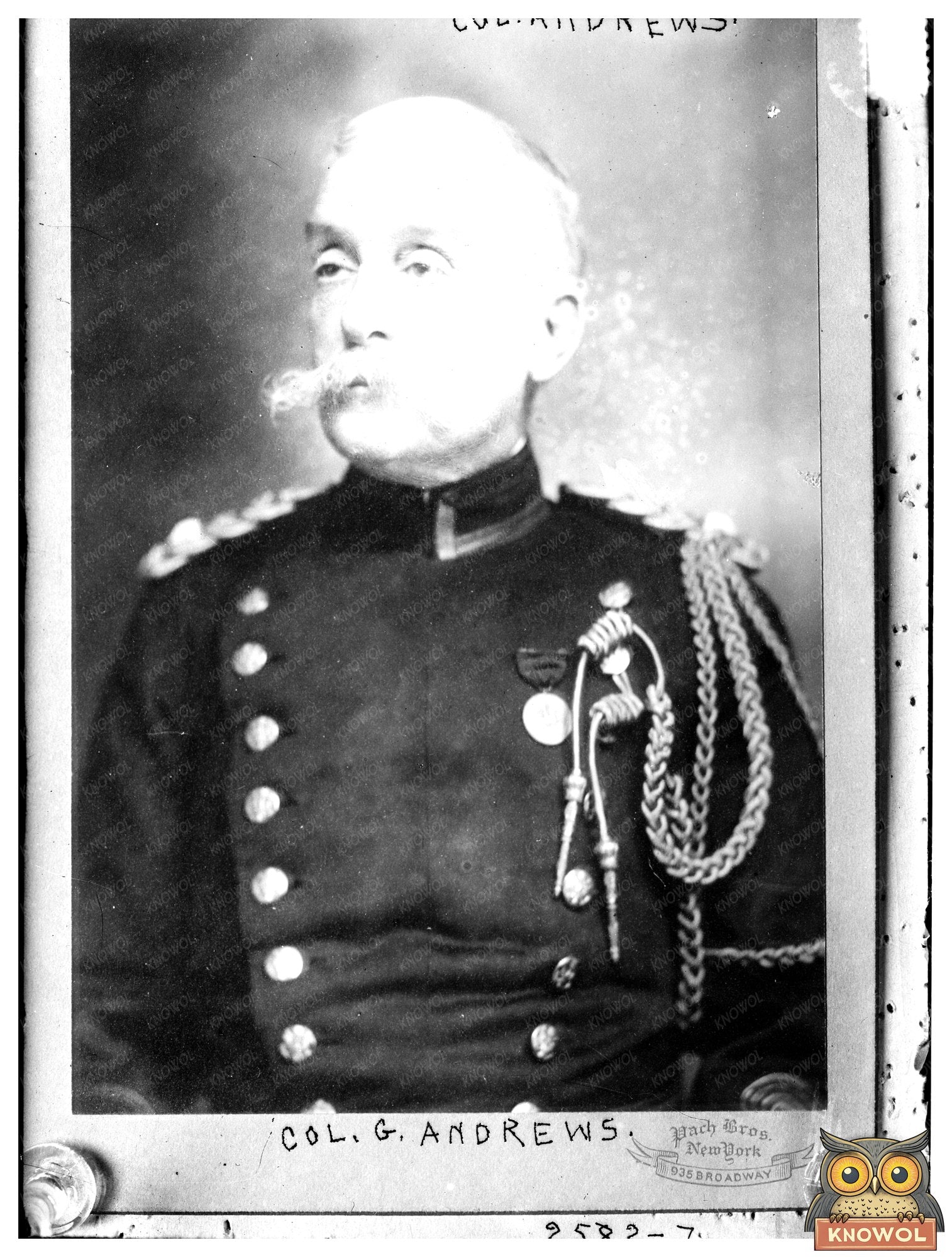 Colonel Andrews: Vintage Early 20th Century Portrait