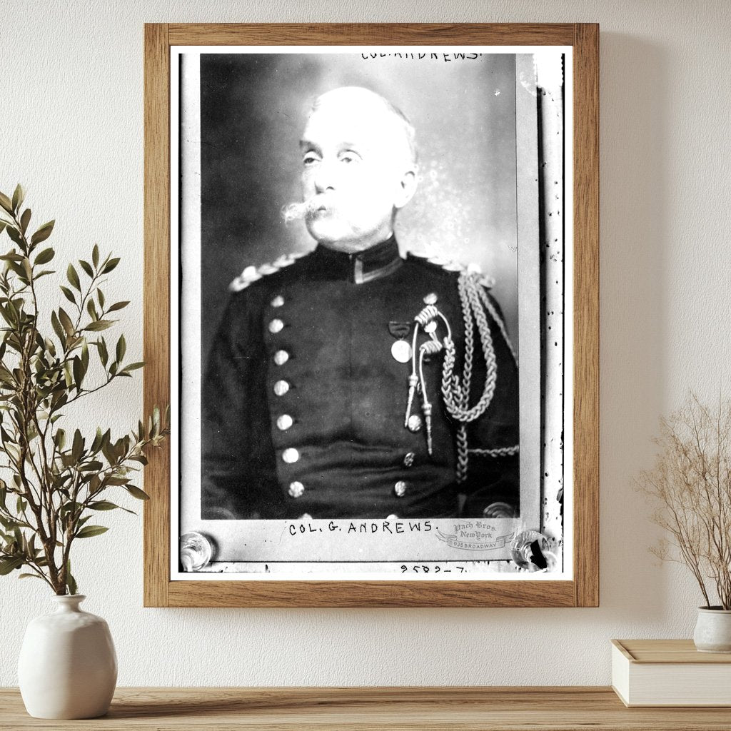 Colonel Andrews: Vintage Early 20th Century Portrait