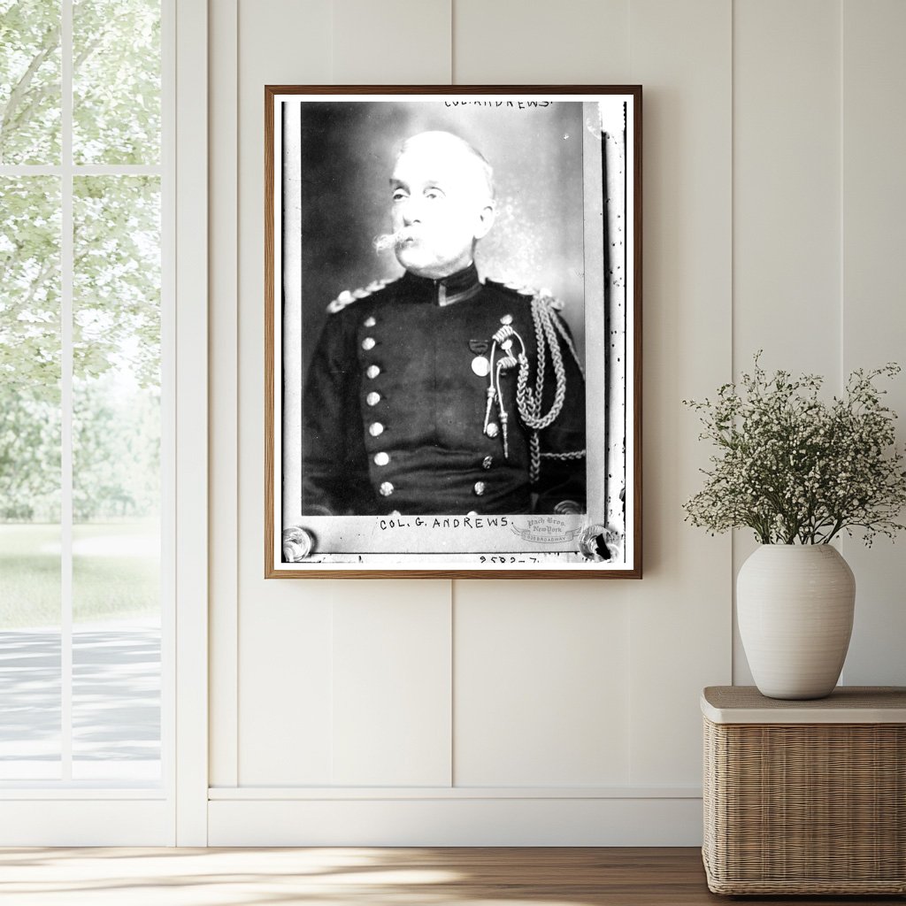 Colonel Andrews: Vintage Early 20th Century Portrait