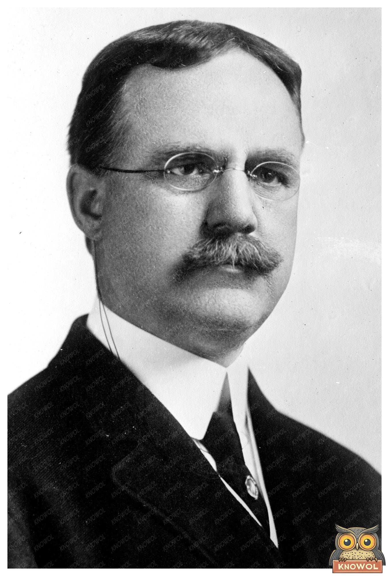 Early 20th Century Portrait of a Notable Figure