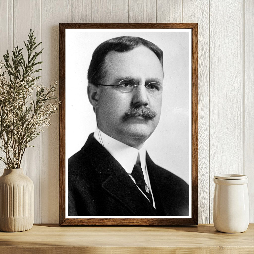 Early 20th Century Portrait of a Notable Figure