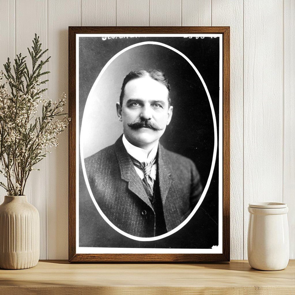 Early 20th Century Portrait of a Notable Figure