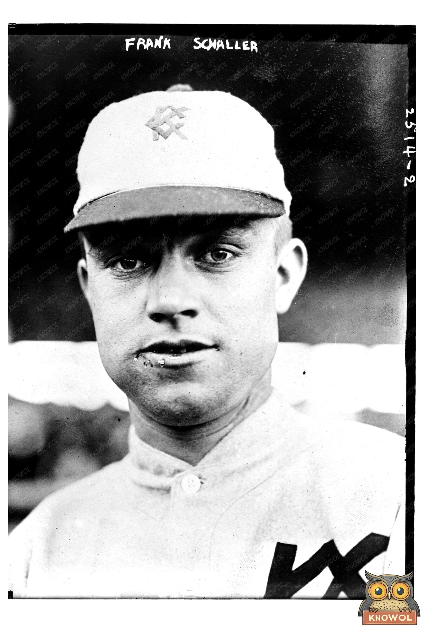 1912 Kansas City Blues Baseball Star Portrait