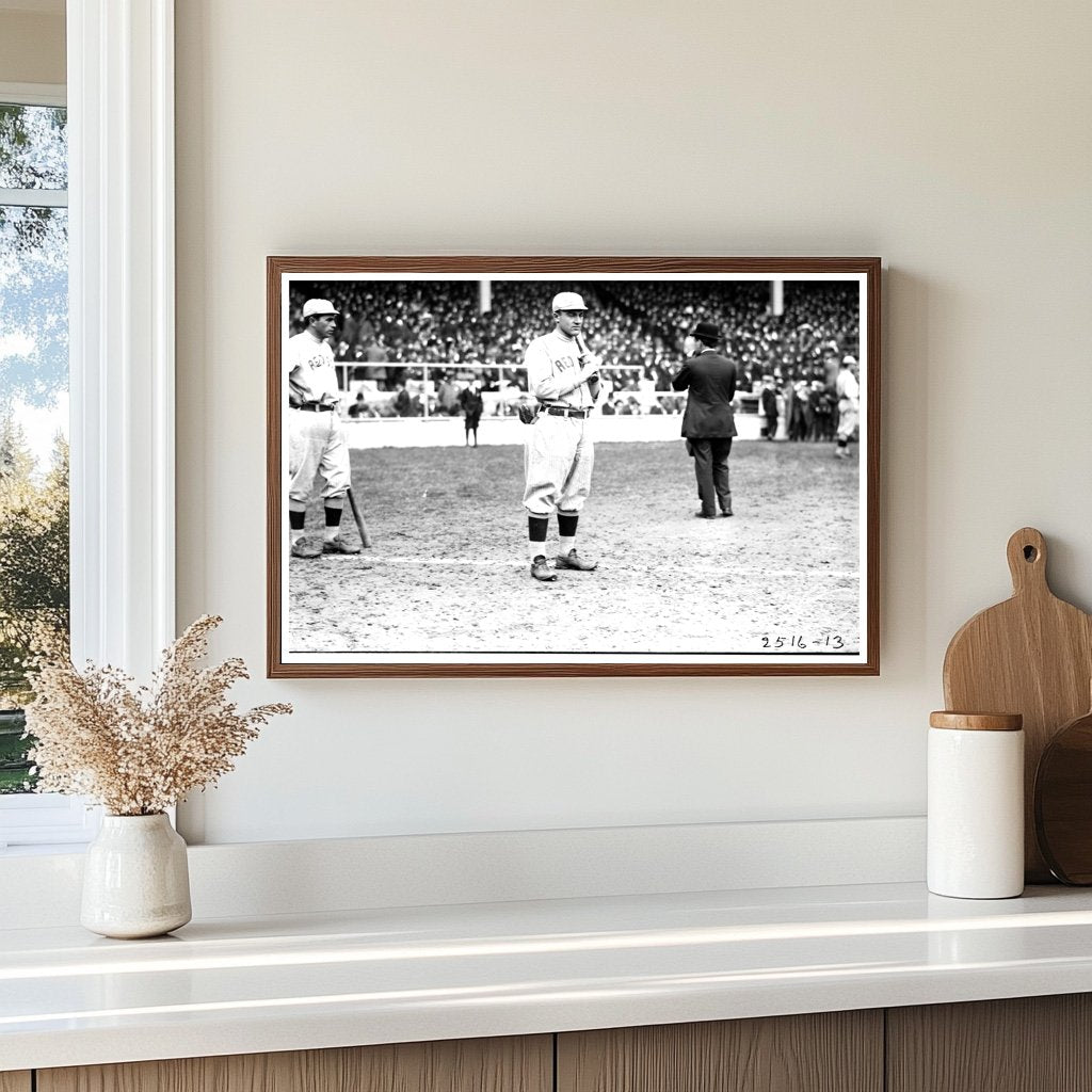 1912 Boston AL Stars: Hooper & Gardner in Action